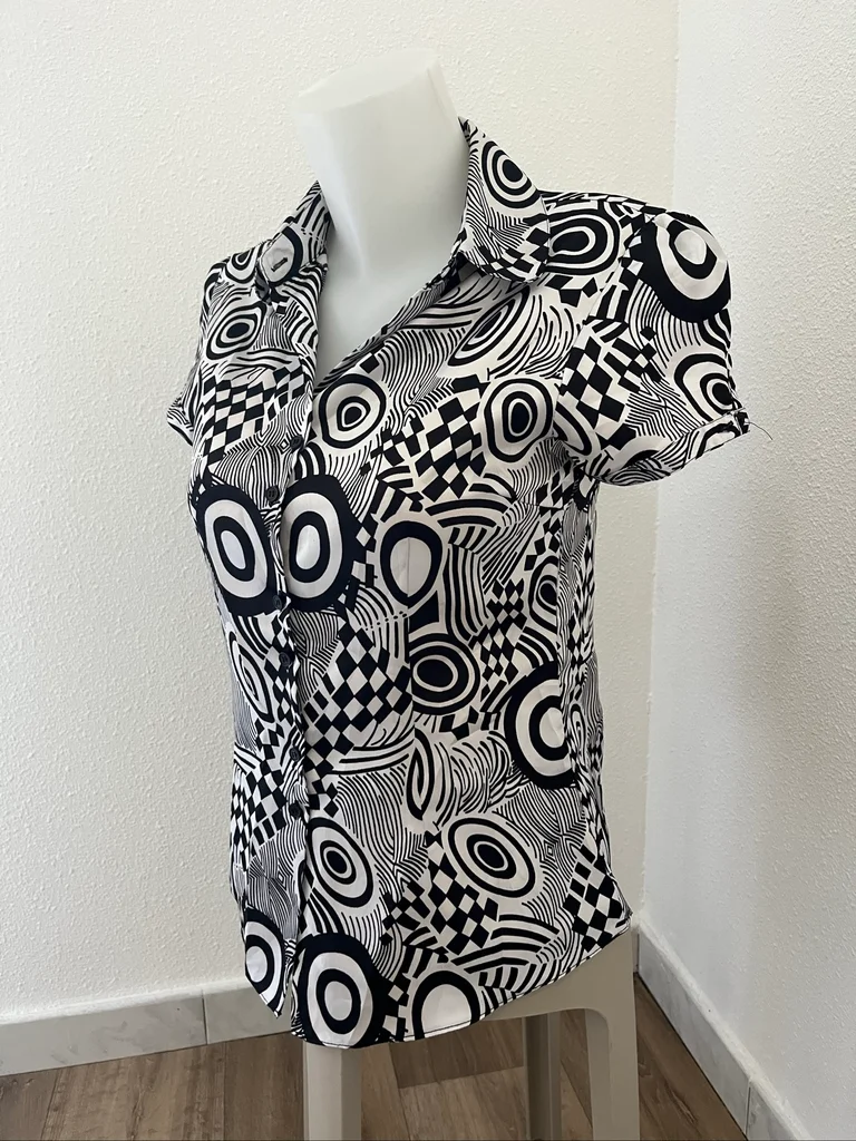 Satin touch blouse – photo 2